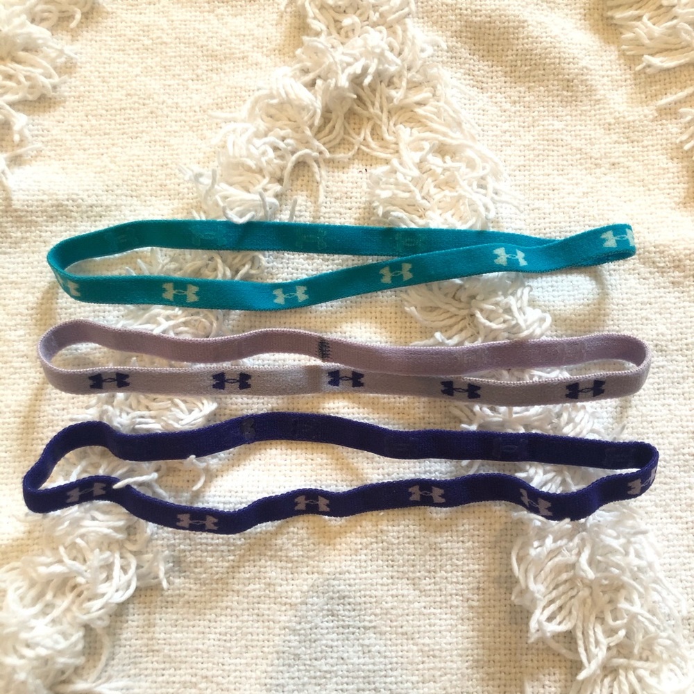NWOT! Under Armour Thin Headband Bundle